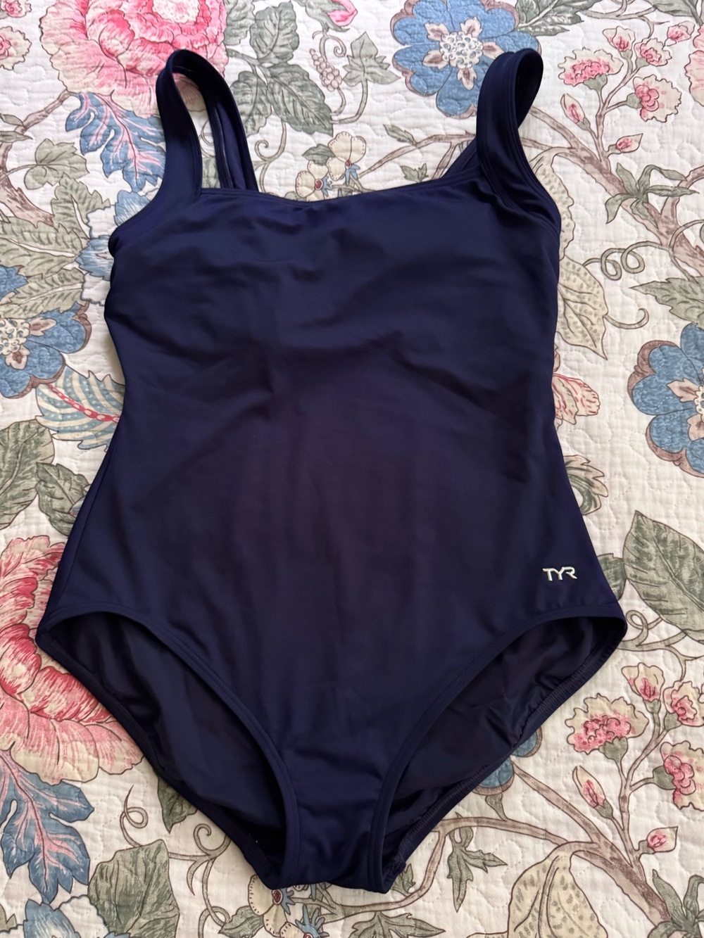 TYR Women’s Navy Blue One-Piece Swimsuit